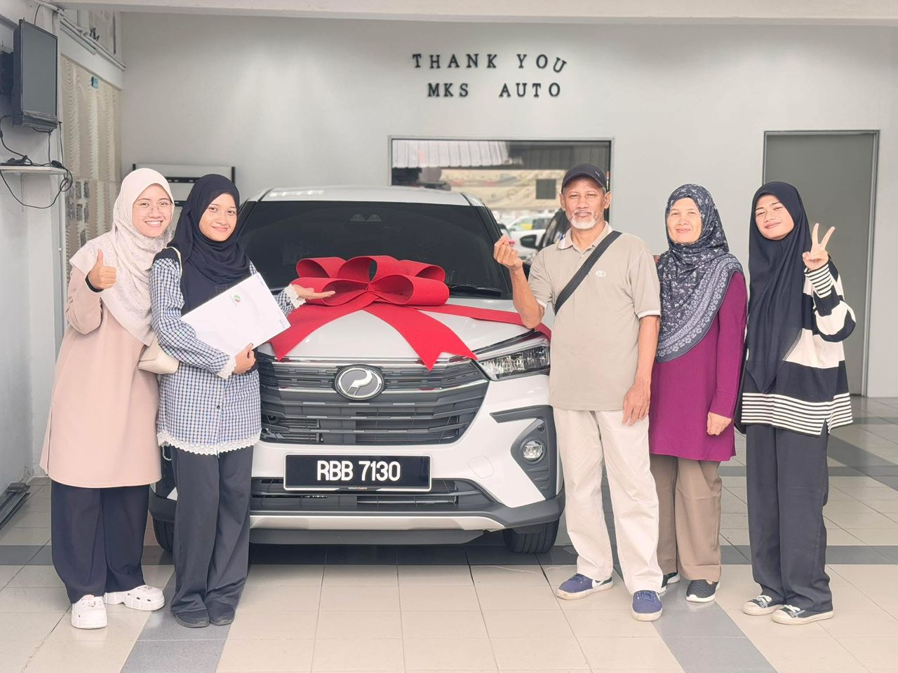 Serahan kereta customer 3