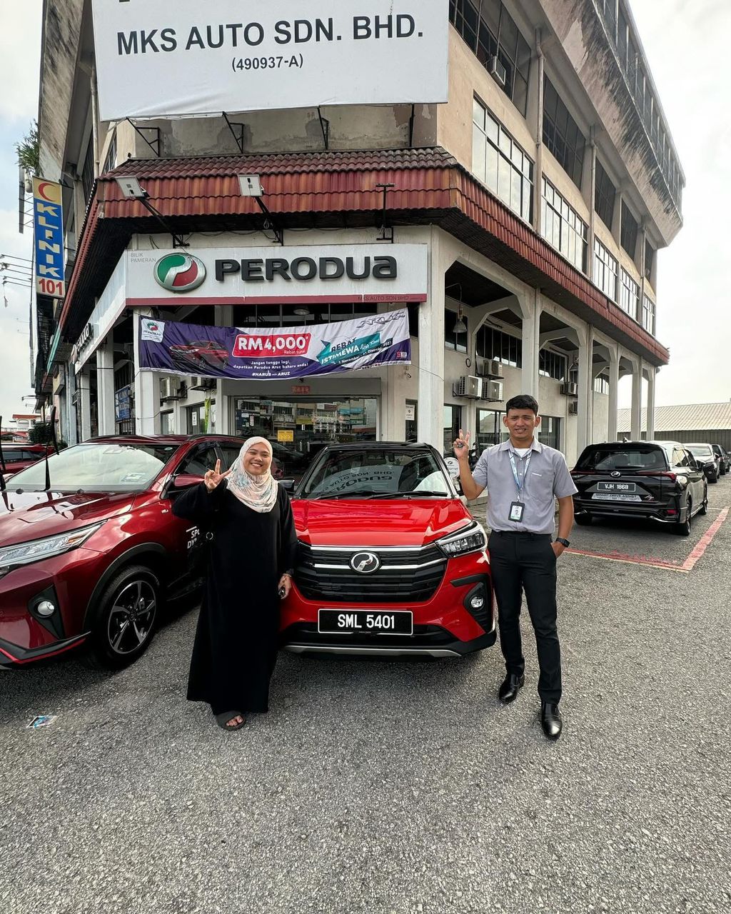 Serahan kereta customer 10