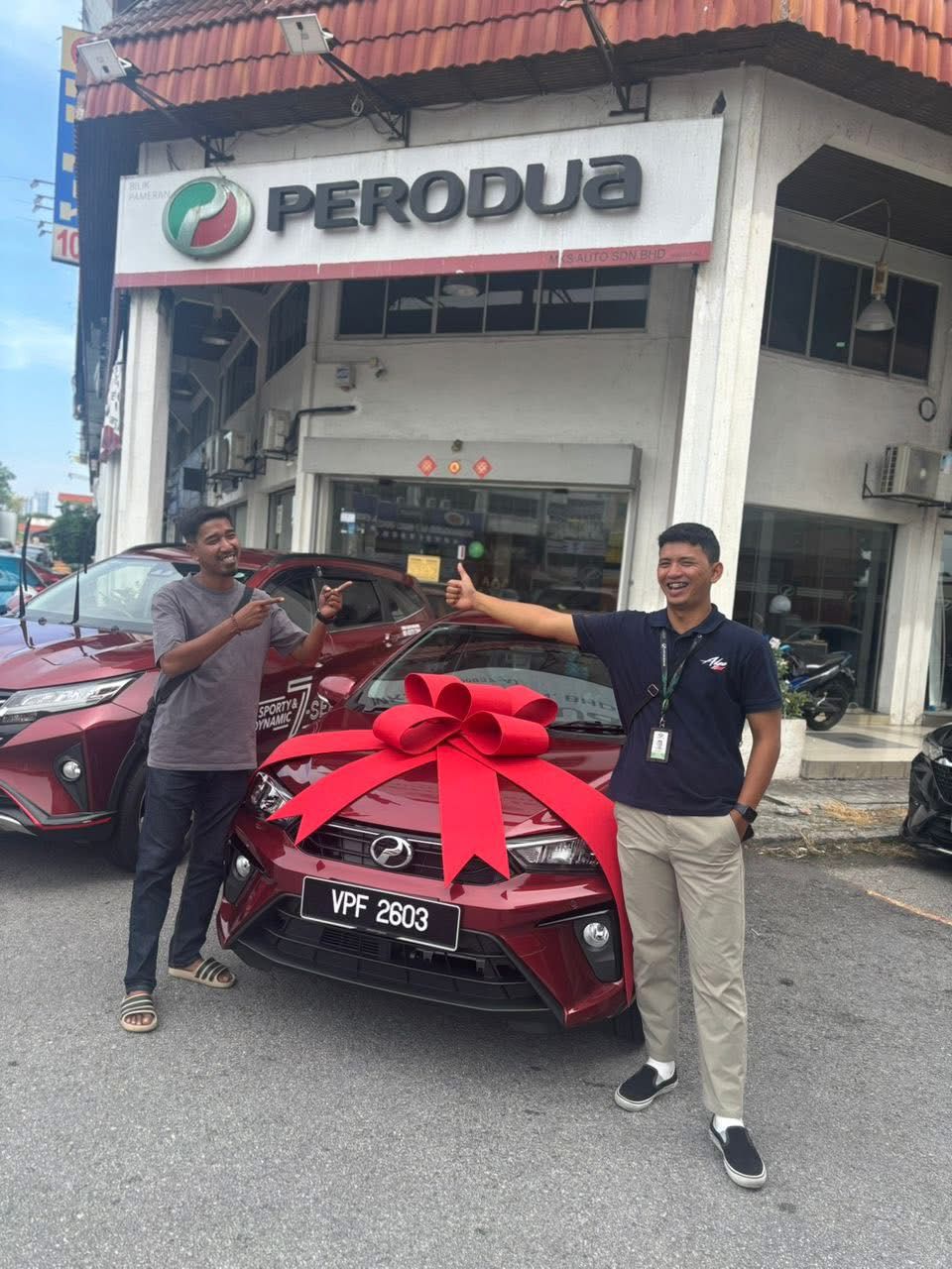 Serahan kereta customer 11